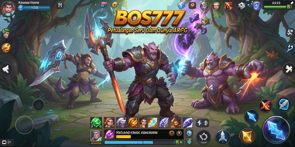 Tampilan gameplay BOS777 yang menakjubkan dan aksi seru dalam pertempuran.