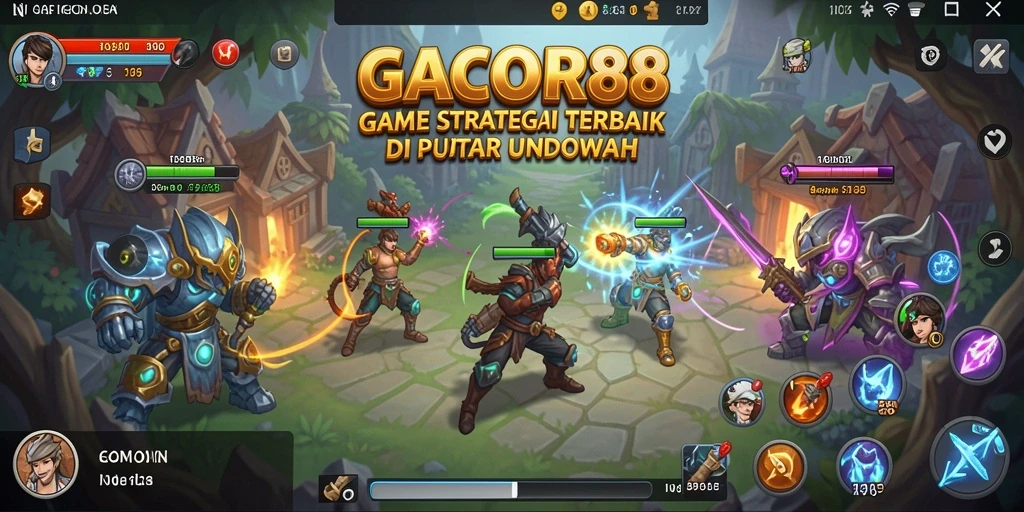 Tampilan gameplay GACOR88 yang menarik dan interaktif.