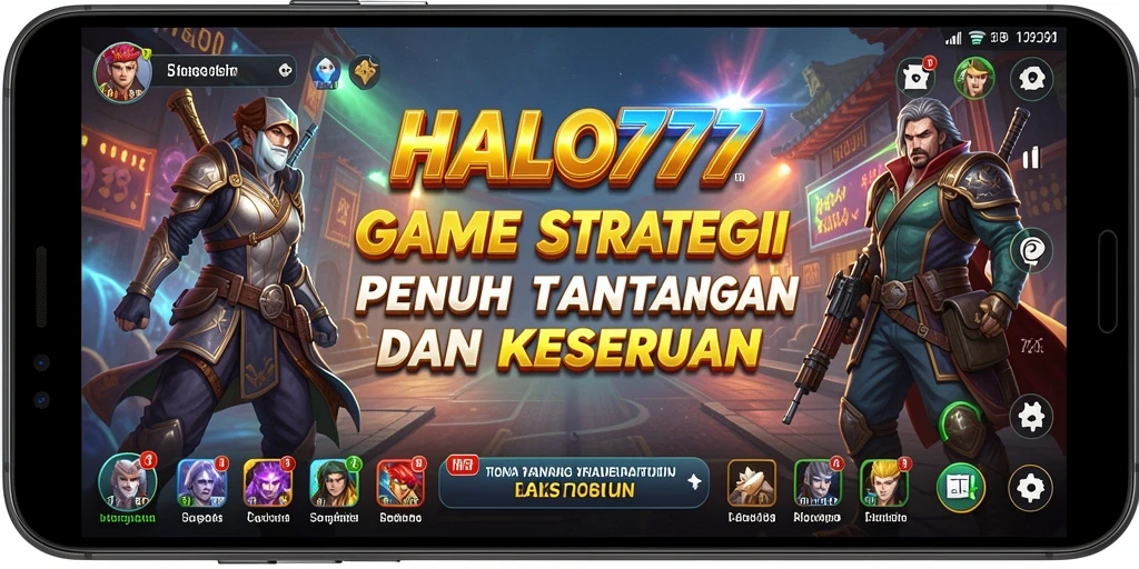 Tampilan gameplay menarik dari HALO777 dengan berbagai strategi yang diterapkan.