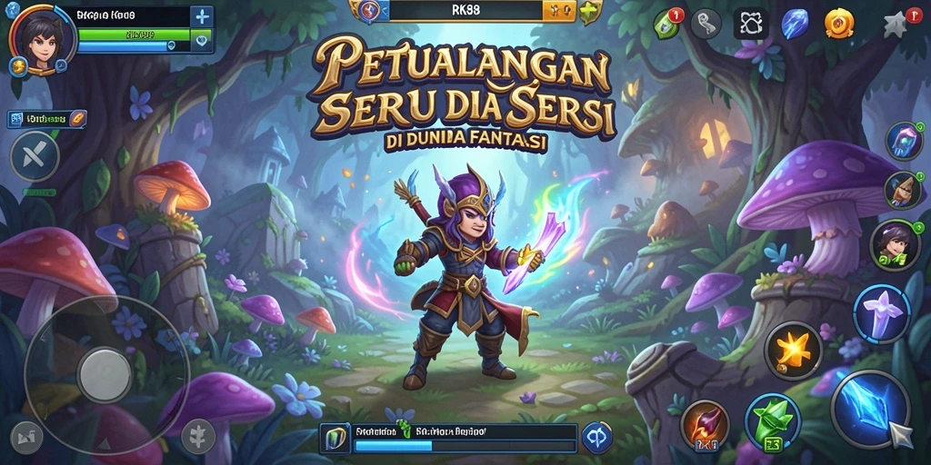 Screenshot gameplay RK88 menampilkan aksi seru penuh tantangan.