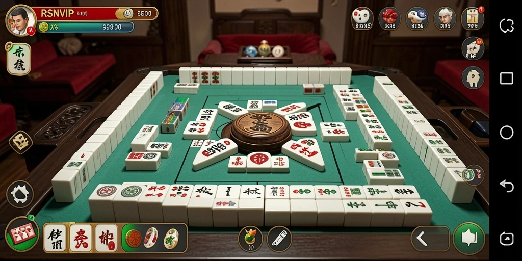 Tangkapan layar menunjukkan gameplay seru dari RSNVIP yang penuh warna.